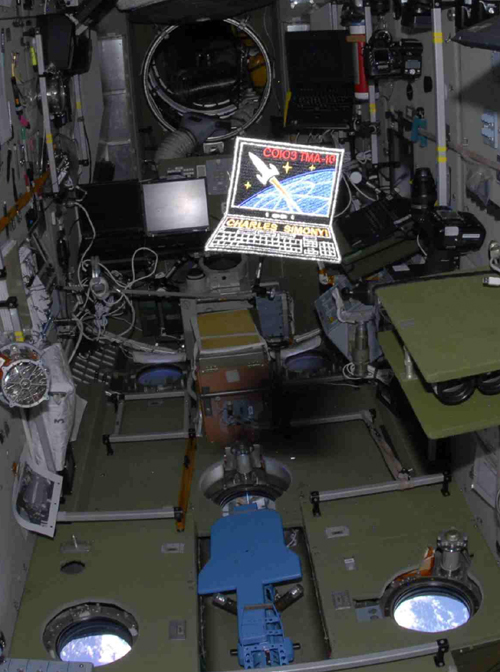  # spp080 Soyuz TMA-10 Charles Simonyi Computer patch 2